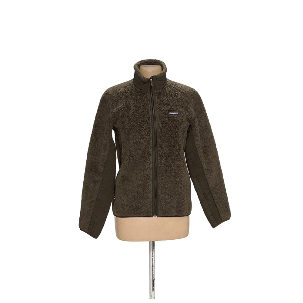 Patagonia Brown Full Zip Women's Sweater L